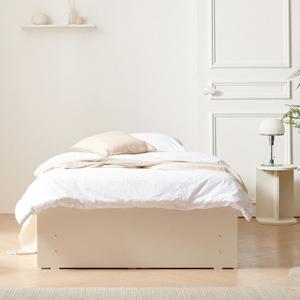 헤이몰리 쑥쑥 무헤드 서랍 수납 침대 SS 본넬 매트