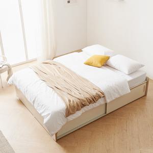 헤이몰리 쑥쑥 무헤드 슬라이딩 수납 침대 Q