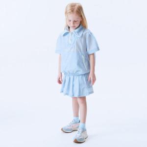 뉴발란스키즈트레이닝세트 PQC NK9YE2101G-51 ESSENTIAL 여아 우븐 아노락 셋업