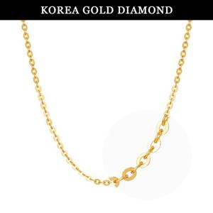 [한국금다이아몬드] 순금 목걸이 24k 금 여자 모줄 체인 3.75g