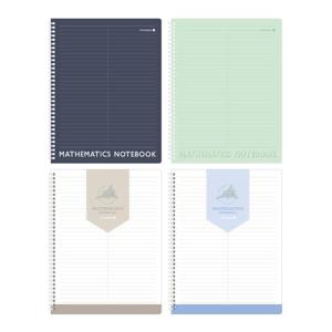 모닝글로리 수학 SP노트 A4 (좌철) (랜덤1개) 스프링노트 문구용노트 팬시용노트 학생노트 수학노트 과목노