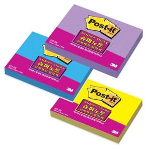 포스트잇 슈퍼스티키 657-SSN 그리움노랑 102X76mm 메모지 메모장 포스트지