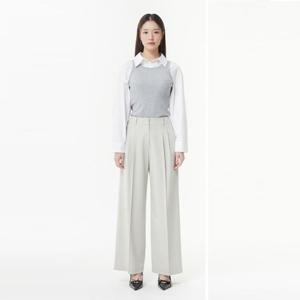 플라스틱아일랜드  솔리드 민소매 탑 (PR7CT361)