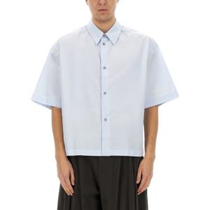 스튜디오니콜슨 라이트 블루 루즈 핏 박스 셔츠 SANKOSNM1267 S