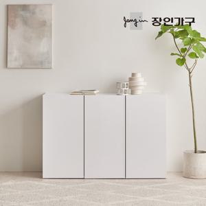 장인가구 마운트 다용도 높은 수납장 도어형 1200