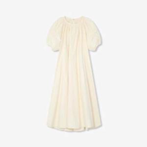 [지컷]볼륨 슬리브 벨티드 원피스 7255237114