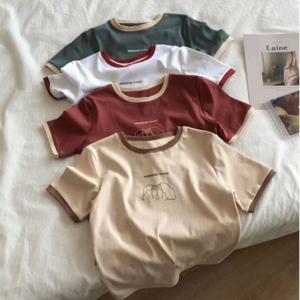 위켄드 라운드 반팔티셔츠 UC-0183