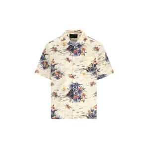 프라다 반팔 셔츠 UCS41416YKF0032 P25 YELLOW