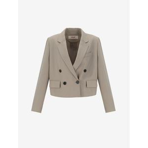 [숲]투버튼 반더블 크롭 자켓 SB3JK34