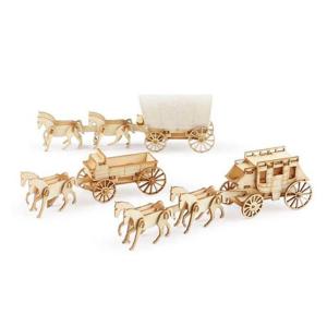 영공방 HO 웨스턴 마차세트 (YM627)