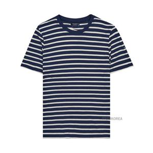 [세인트 제임스] SS25 남성 플뤼데흐 티셔츠 9888 51 MARINE ECRU