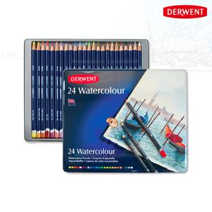 더웬트 전문가용 수채색연필 24색세트