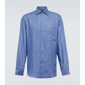 로로피아나 Andre 리넨 셔츠 P00738214