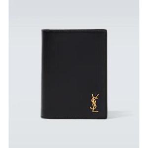 생로랑 Tiny Cassandre 레더 지갑 P00775816