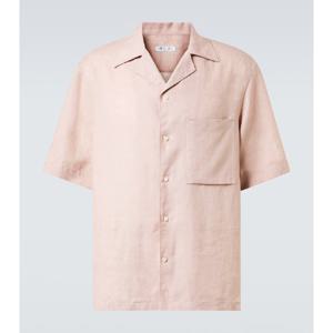 로로피아나 Federico 리넨 볼링 셔츠 P01008222