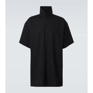 발렌시아가 BB Garderobe 코튼 피케 폴로 셔츠 P01010128