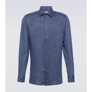 로로피아나 Andre 리넨 셔츠 P00897831