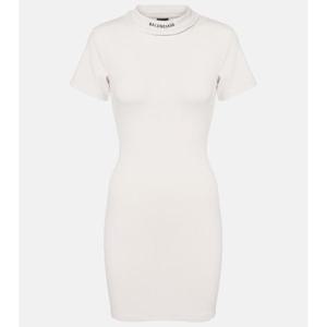 발렌시아가 코튼 블렌드 저지 미니드레스 P00955019