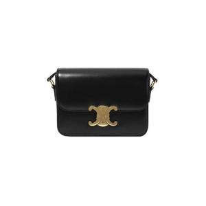 셀린느 샤이니 카프스킨 틴 트리옹프 백 블랙 188423BF4-38NO