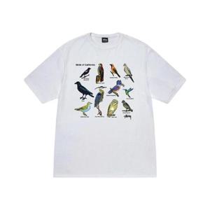 스투시 캘리포니아 버드 티셔츠 화이트 1904897