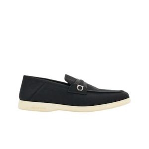 페라가모 간치니 오너먼트 디컨스트럭티드 로퍼 블랙   M 021599-768454