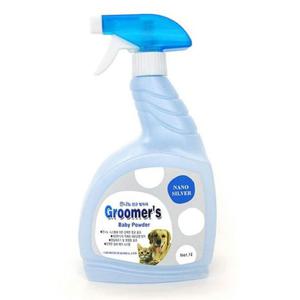 강아지 고양이 그루머스 탈취제 베이비파우더향 1L