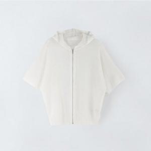 [앤클라인(여성의류)]린넨 블랜디드 니트 후드 가디건 9H2KC1440