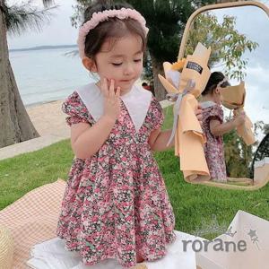 썸머 빅카라 여아원피스