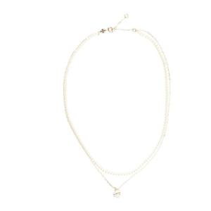 토리버치 더블 레이어 펜던트 체인 목걸이 171095 137