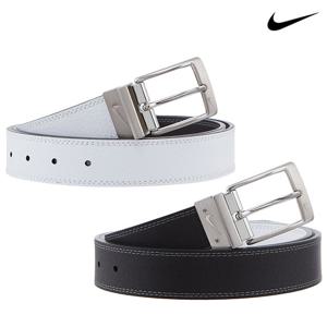 나이키골프벨트 VQJ NB0025-101 나이키 더블 로우 스티치 양면 벨트