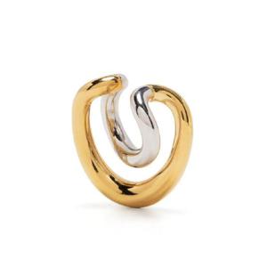 25 FW 샬롯 이니셜 투톤 싱글 이어커프 19BO081VEAR TP432110735