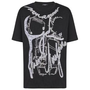 25 FW 발망 러브 레터 티셔츠 EH1AM046PC72 TP432126830