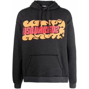 25 FW 디스퀘어드2 디스퀘어드2 로고 프린트 릴랙스 핏 후드티 S71GU0523S25542 TP432303849