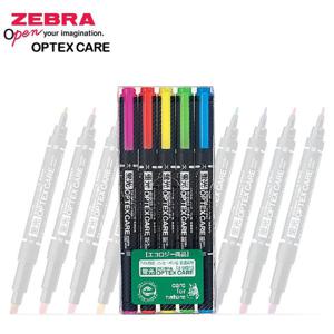 제브라 마카 형광펜 옵텍스 케어 5색 세트 WKCR1-
