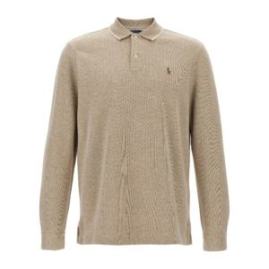 랄프로렌 프론트 로고 자수 플리스 코튼 폴로 셔츠 710970681 0