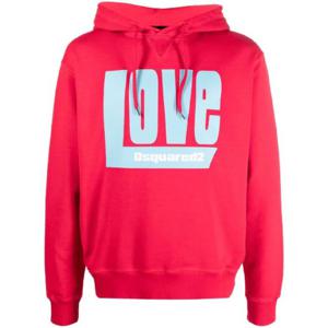 25 FW 디스퀘어드2 디스퀘어드2 러브 로고 프린트 후드티 S71GU0549S25030 TP432304317
