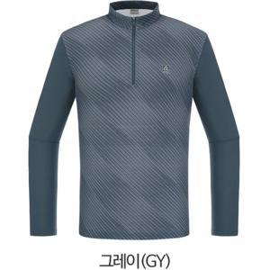 [레드페이스]티셔츠24 스퀘어라인도트짚티셔츠 REWMTSS24011 (그