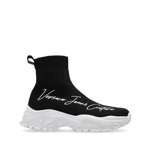 25 FW 베르사체진스꾸뛰르 로고 프린트 삭스 스니커즈 77VA3SV5ZS681 TP432293360