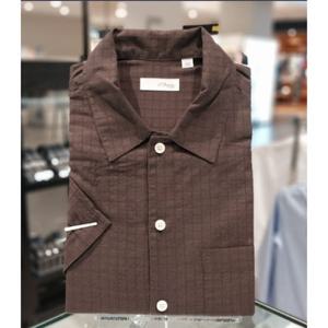 듀퐁셔츠 슬림핏 반팔 SE5MM21HS320SBR 신규오버핏 브라운