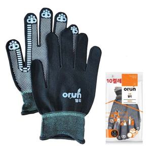 오런 도트멀티장갑 M 10켤레 포장 공장 작업용장갑