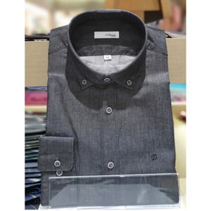 듀퐁셔츠 슬림핏긴팔 SE4SM21LS336SDY 데님남방 선물용