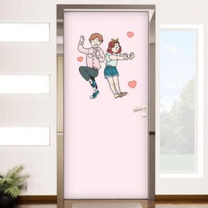 아트박스/꾸밈 ca510-손하트_현관문시트지