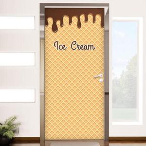 아트박스/꾸밈 cg586-시원한아이스크림_현관문시트지