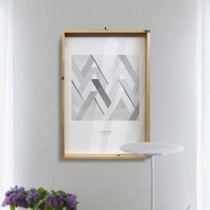 아트박스/꾸밈 th621-우드프레임액자_유니크그레이2