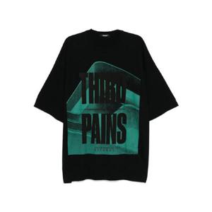 25 FW 언더커버 프린트 티셔츠 UC1E48931BLK TP439005084