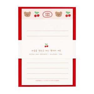 아트박스 체리베어 패드편지지