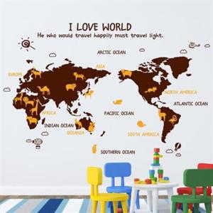 아트박스/낭만창고 idk405-아이러브 월드-투톤