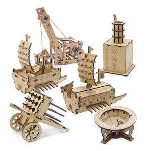 아트박스/퍼즐이야기 3D나무퍼즐 조선의 과학 6종 모형 만들기