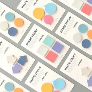 아트박스/모노라이크 쉐입스티키 인포그래픽 점착메모지