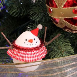 아트박스/더펀즈 크리스마스 눈사람에그오너먼트만들기_5인용